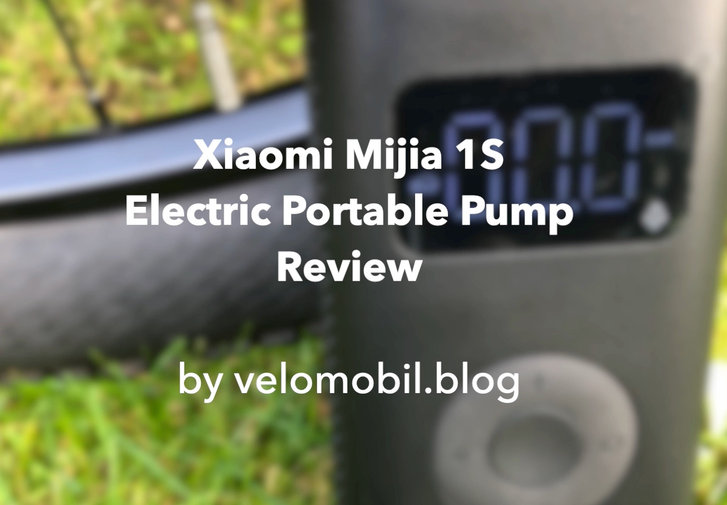 Test: Electric battery air pump Xiaomi Mijia 1S (Latest version) 